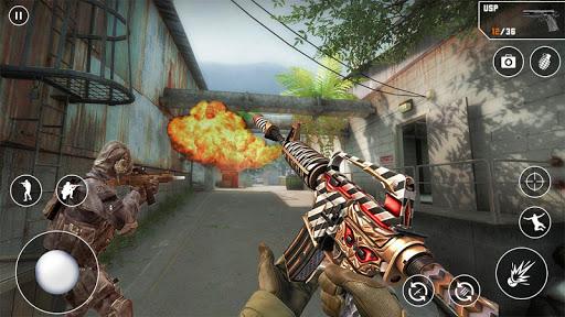 FPS Cover Strike 3D Gun Games : Offline Shooting - Gameplay image of android game