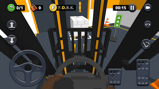 Forklift Extreme Simulator - Gameplay image of android game