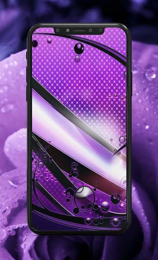 Purple Wallpaper - Image screenshot of android app