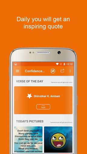 Inspiration Quotes for Confidence & Motivation - عکس برنامه موبایلی اندروید