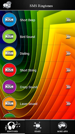 SMS Ringtones - Image screenshot of android app
