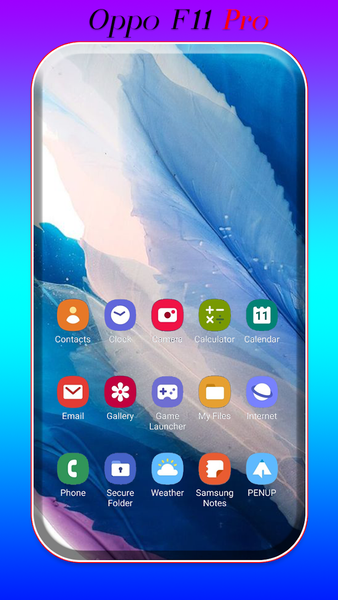 Theme for oppo f11 pro - Image screenshot of android app