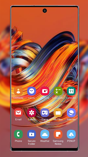 Theme for galaxy Note 10 - Image screenshot of android app