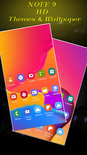 Theme for galaxy Note 9 - عکس برنامه موبایلی اندروید