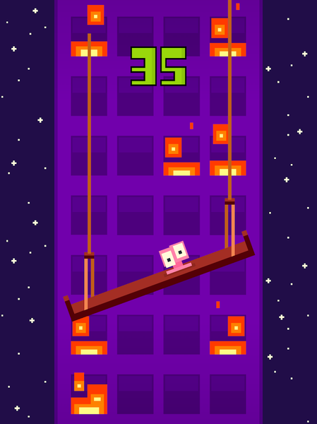 Alien Tower - Gameplay image of android game