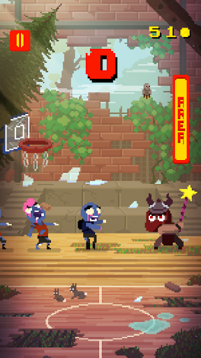 Basketball vs  Zombies - Image screenshot of android app