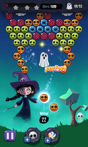 Halloween Bubble - Gameplay image of android game