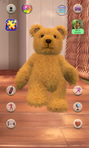 Talking Boxing Bear - Image screenshot of android app