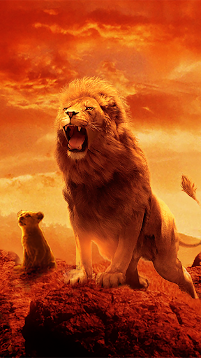 Talking Lion - Image screenshot of android app