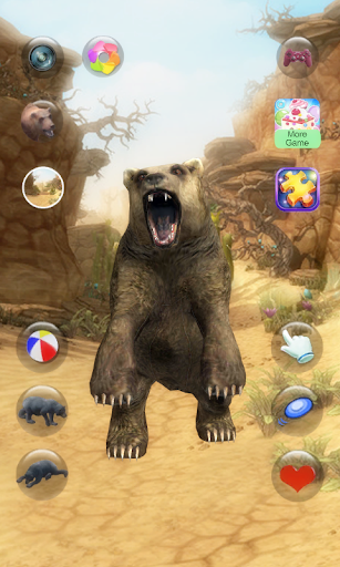 Talking Bear - Image screenshot of android app