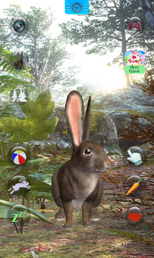 Talking Rabbit - Gameplay image of android game