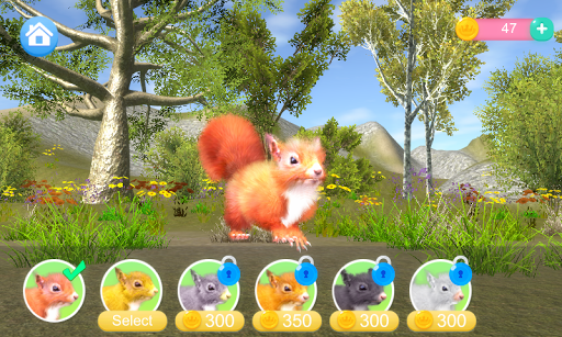 Talking Squirrel - Image screenshot of android app