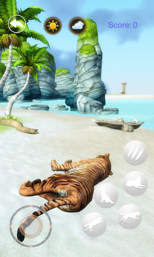 Talking Tiger - Image screenshot of android app