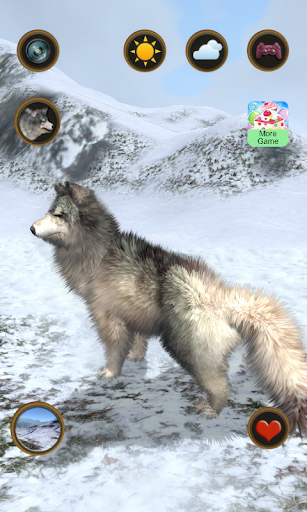 Talking Wolf - Image screenshot of android app