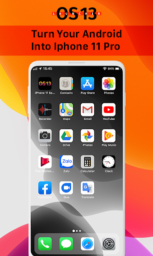 OS ۱۳ Launcher - Phone ۱۱ Pro Launcher - عکس برنامه موبایلی اندروید