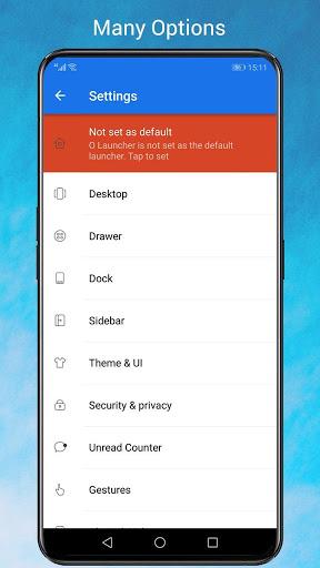 O Launcher, round launcher - عکس برنامه موبایلی اندروید