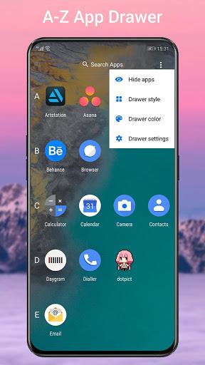 Quick Launcher for Android 15 - Image screenshot of android app