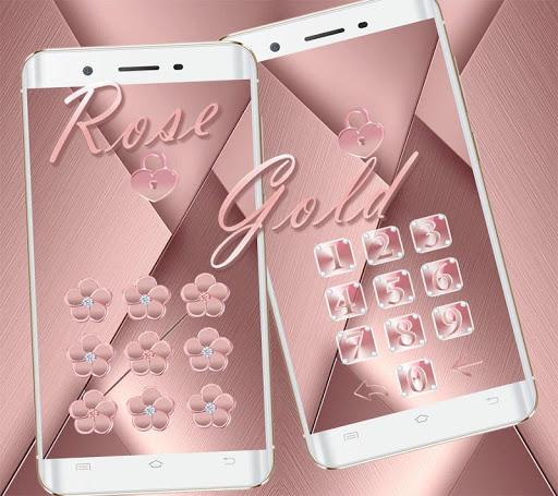 Rose Gold Theme - عکس برنامه موبایلی اندروید