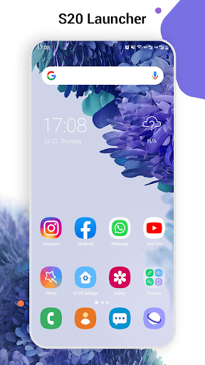 SO S20 Launcher for Galaxy S - عکس برنامه موبایلی اندروید