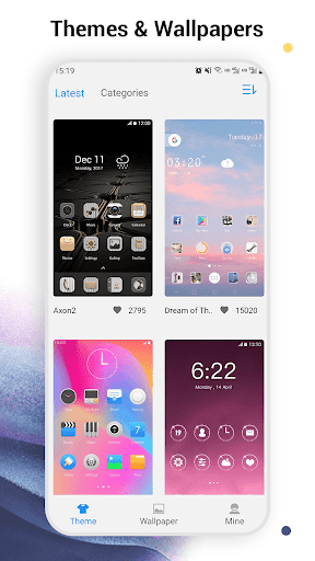 SO S20 Launcher for Galaxy S - Image screenshot of android app