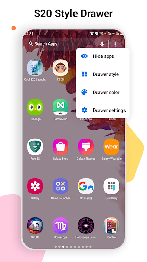 SO S۲۴ Launcher for Galaxy S - عکس برنامه موبایلی اندروید