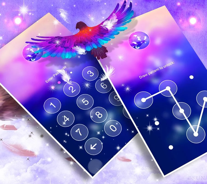 Angel Launcher Theme - عکس برنامه موبایلی اندروید
