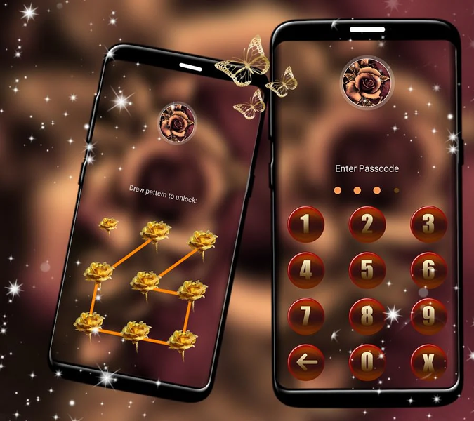 Artistic Rose Launcher Theme - عکس برنامه موبایلی اندروید