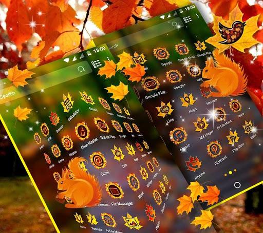 Autumn Launcher Theme - عکس برنامه موبایلی اندروید