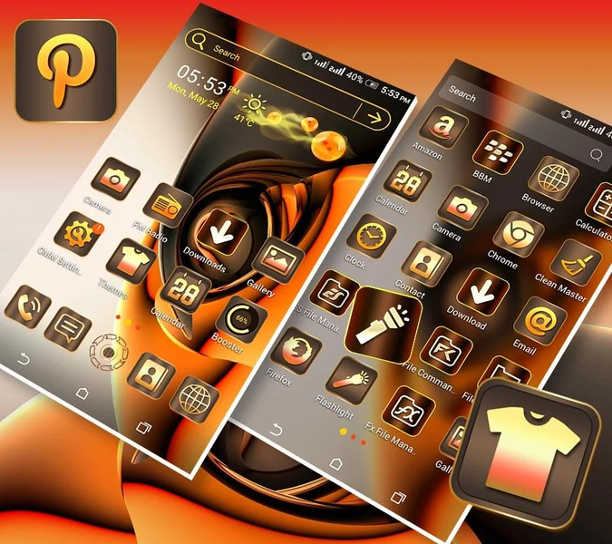Beautiful Launcher Theme - عکس برنامه موبایلی اندروید