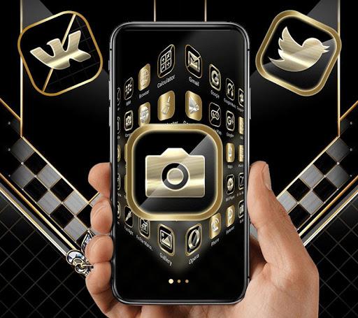 Black Luxury Gold Theme - عکس برنامه موبایلی اندروید