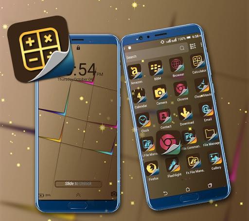 Cardboard Launcher Theme - Image screenshot of android app
