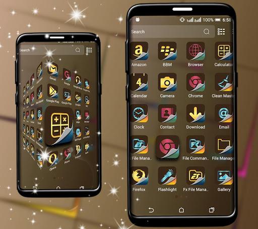 Cardboard Launcher Theme - Image screenshot of android app