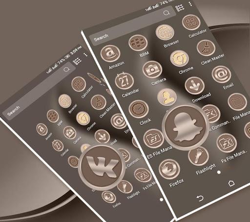 Clean Launcher Theme - عکس برنامه موبایلی اندروید