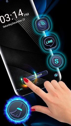 Cool Black Launcher Theme - عکس برنامه موبایلی اندروید