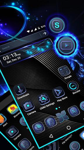 Cool Black Launcher Theme - عکس برنامه موبایلی اندروید