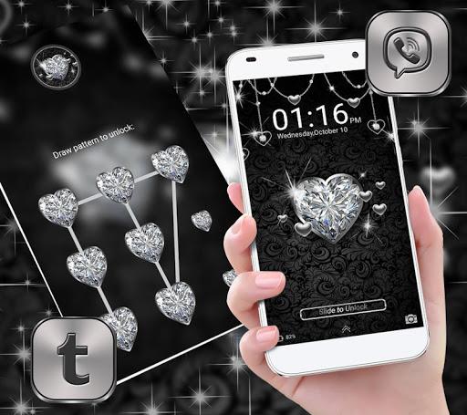 Diamond Heart Launcher Theme - عکس برنامه موبایلی اندروید