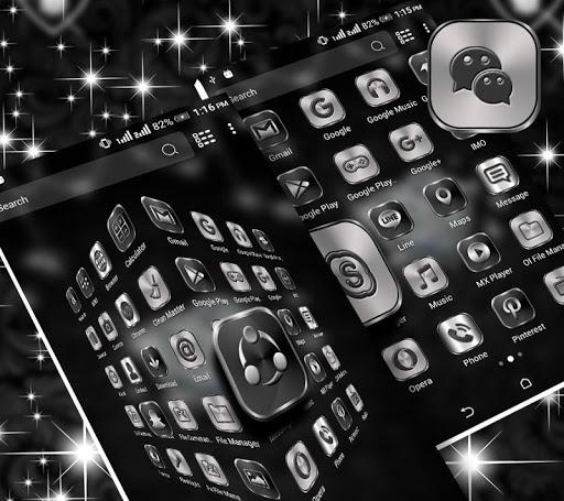 Diamond Heart Launcher Theme - عکس برنامه موبایلی اندروید