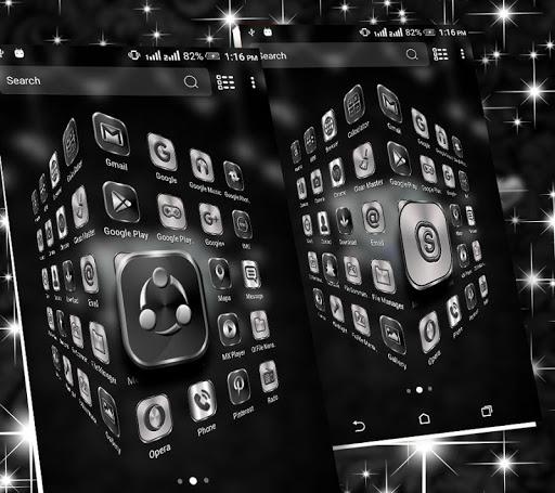 Diamond Heart Launcher Theme - عکس برنامه موبایلی اندروید