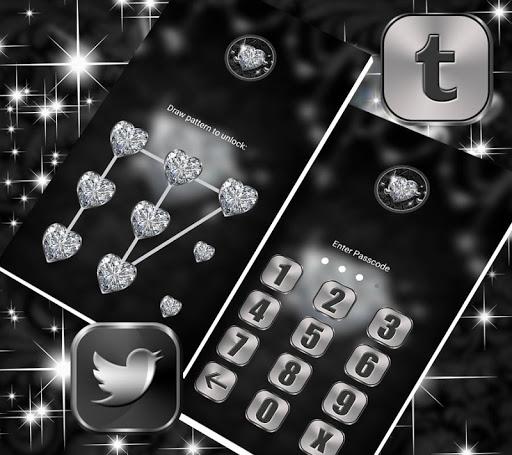 Diamond Heart Launcher Theme - عکس برنامه موبایلی اندروید