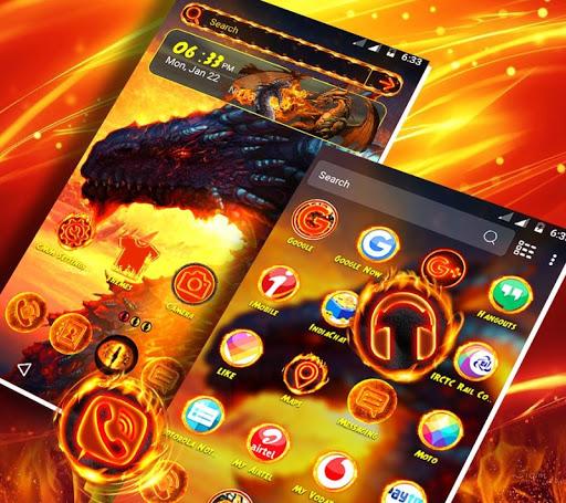Dragon Launcher Theme - عکس برنامه موبایلی اندروید
