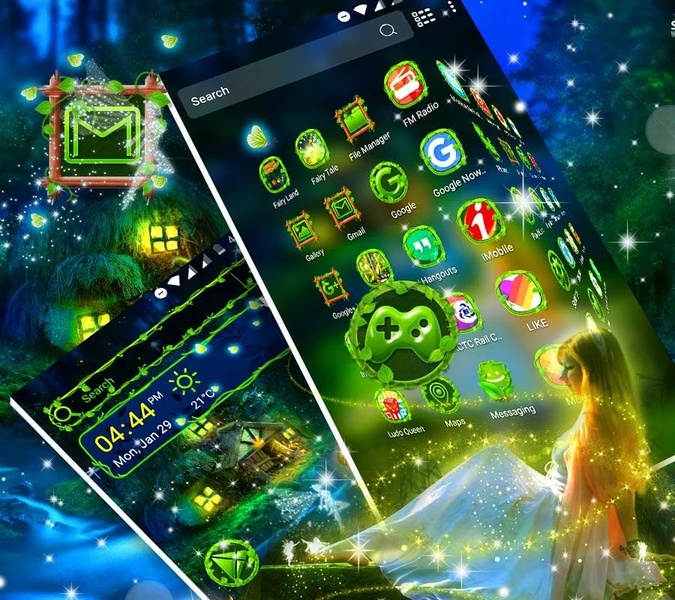 Fairy Launcher Theme - عکس برنامه موبایلی اندروید