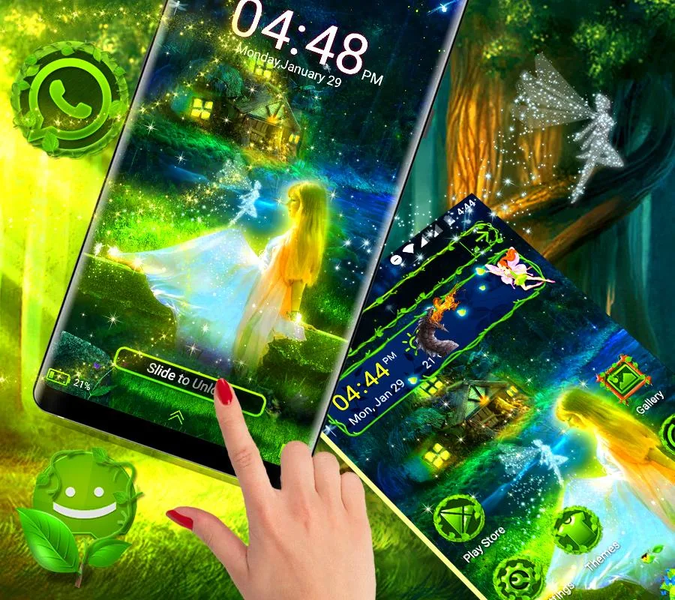 Fairy Launcher Theme - عکس برنامه موبایلی اندروید