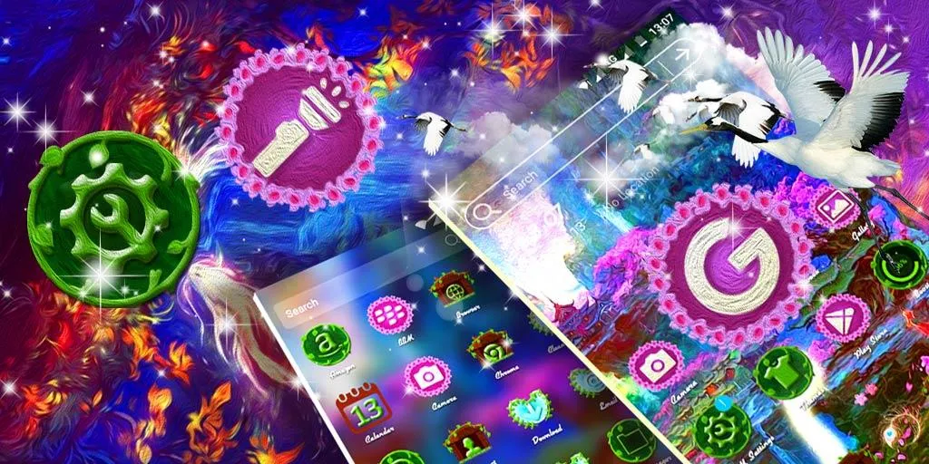 Fantasy Launcher Theme - عکس برنامه موبایلی اندروید