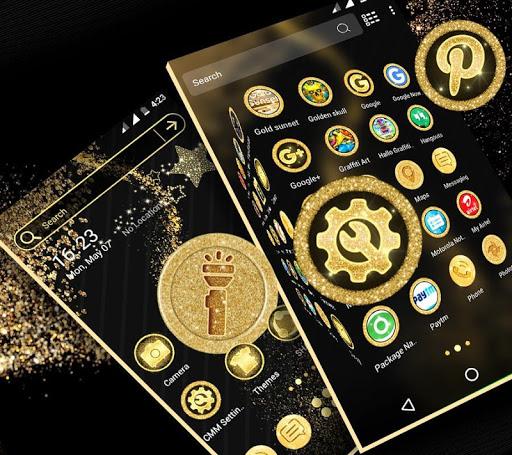 Glitter Launcher Theme - عکس برنامه موبایلی اندروید