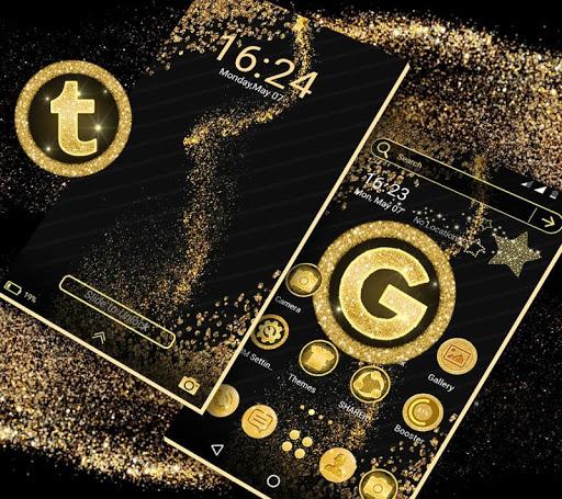 Glitter Launcher Theme - عکس برنامه موبایلی اندروید