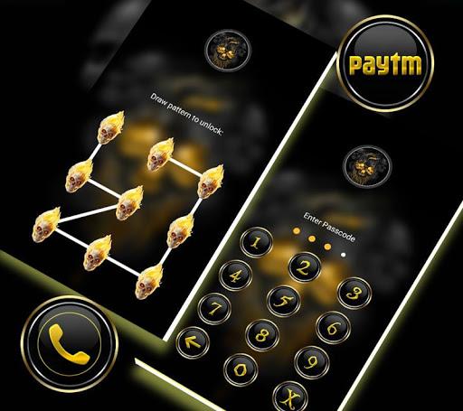 Gold Skull Launcher Theme - عکس برنامه موبایلی اندروید