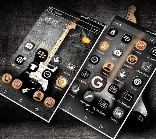 Guitar Launcher Theme - عکس برنامه موبایلی اندروید