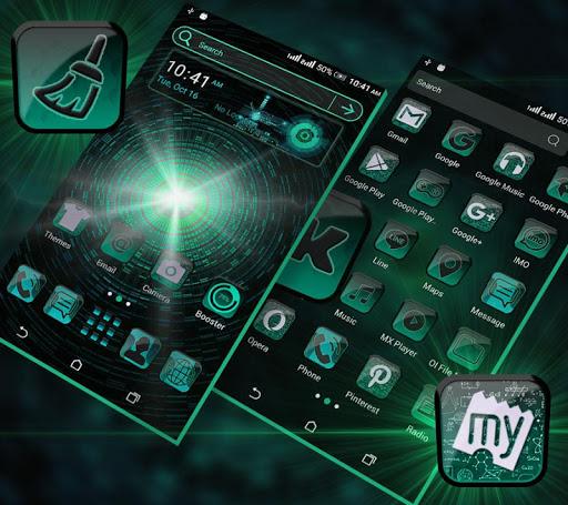 Hi Tech Launcher Theme - عکس برنامه موبایلی اندروید