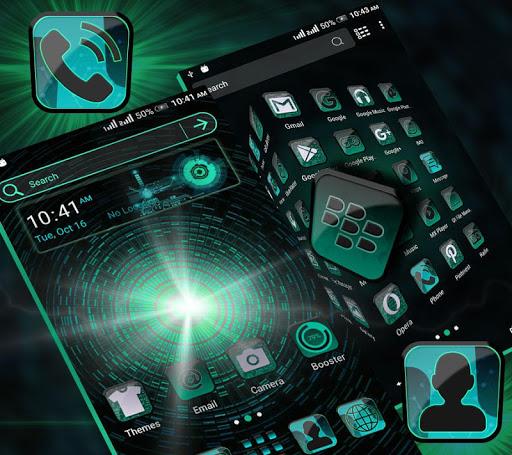 Hi Tech Launcher Theme - عکس برنامه موبایلی اندروید