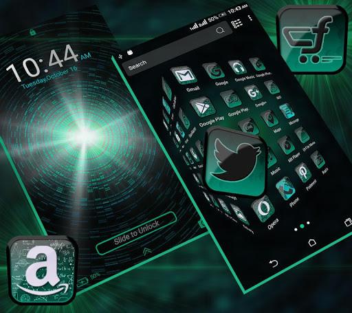 Hi Tech Launcher Theme - عکس برنامه موبایلی اندروید